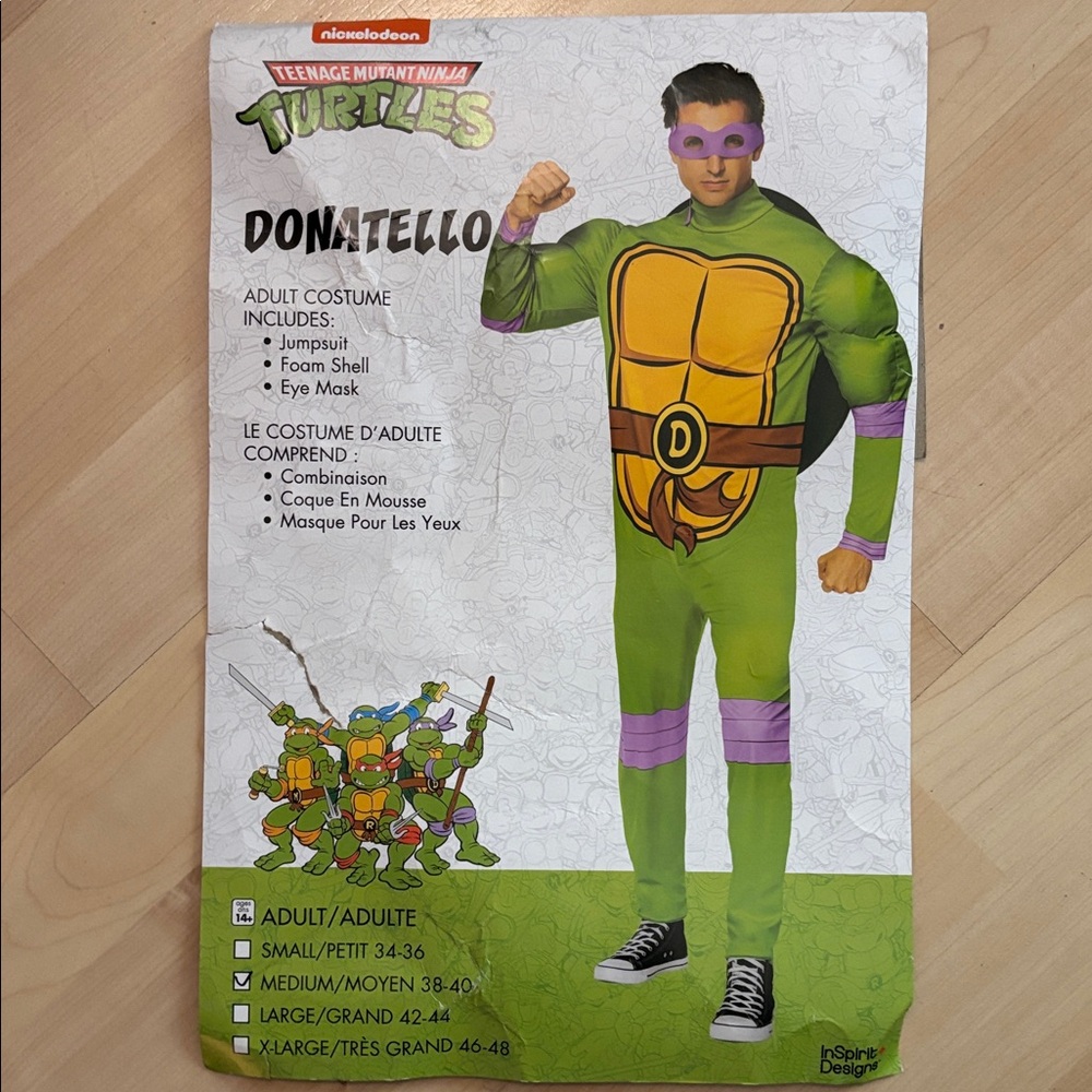 Nickelodeon Donatello Costume